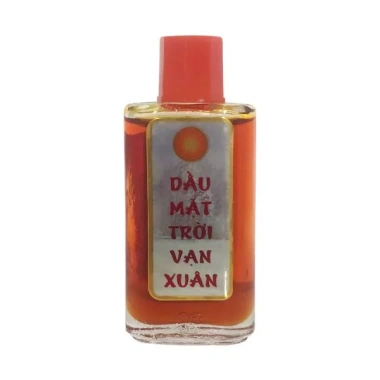 Dầu Mặt Trời Vạn Xuân 12ml - Giảm Đau Nhức, Bầm Tím, Say Tàu Xe, Cảm Cúm - 64.800đ
