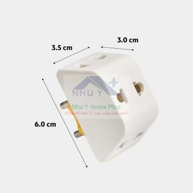 Đầu nối 1 ra 3 đa năng 2.200W – Ổ chia điện thông minh SUNNY XT, giá siêu rẻ 26.700₫ 5