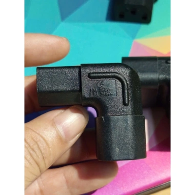 Đầu nối C13 C14 cong 90 độ IEC320 chuyển đổi Male sang C13 - Giá giảm còn 45.000₫ 2