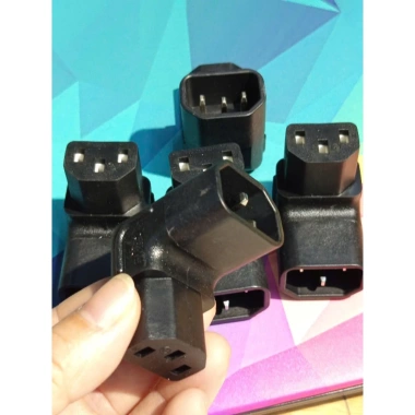 Đầu nối C13 C14 cong 90 độ IEC320 chuyển đổi Male sang C13 - Giá giảm còn 45.000₫ 5