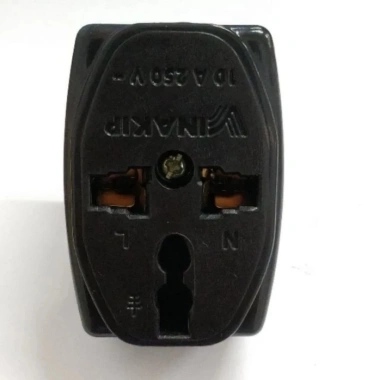 Đầu nối chia điện 3 ngả chuyển đổi 3 chấu sang 2 chấu, giá chỉ 32.500 VND 3