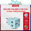 Đầu nối chia điện đa năng 2 cửa SOPOKA 2.200W - Ổ cắm 3 chấu, chuyển 3 chân ra 2, giá chỉ 19.000đ