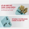 Đầu nối chia điện đa năng 2 cửa SOPOKA 2.200W - Ổ cắm 3 chấu, chuyển 3 chân ra 2, giá chỉ 19.000đ 4