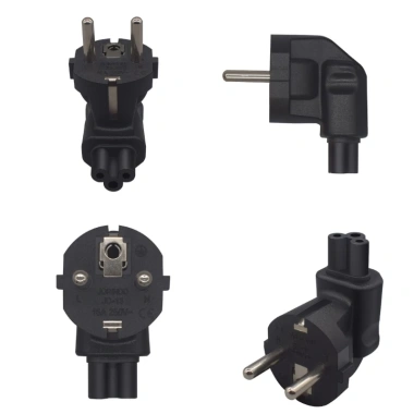 Đầu Nối Chuyển Đổi Phích Cắm EU 2 Chấu IEC320 C5 Female sang EU4 8, Giá Ưu Đãi 81.877₫