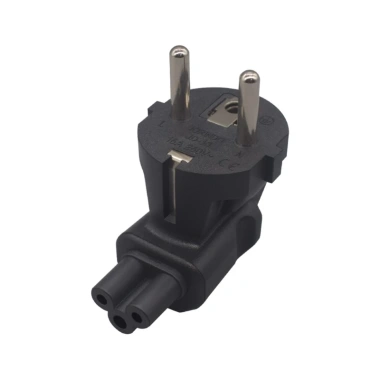 Đầu Nối Chuyển Đổi Phích Cắm EU 2 Chấu IEC320 C5 Female sang EU4 8, Giá Ưu Đãi 81.877₫