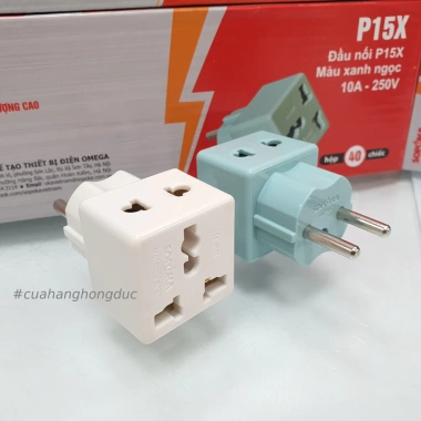 Đầu Nối Phích Cắm Chia Điện 2 Lỗ Đa Năng P15 SOPOKA Giá 30.000 VNĐ Tiết Kiệm An Toàn