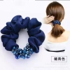 Dây Buộc Đầu Hàn Quốc Dày Đàn Hồi Bền, Kim Cương Ngọc Trai, Lưới Tóc Đỏ - 35.640đ 6