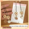 Dây buộc điện thoại Eclectic Phim hoạt hình Mèo Xiêm sang trọng giảm giá 16.600₫
