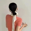 Dây buộc tóc Hàn Quốc 200cm mỏng hẹp, màu trơn dễ phối cho nữ - Giá chỉ 22.814 VND 3