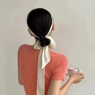 Dây buộc tóc Hàn Quốc 200cm mỏng hẹp, màu trơn dễ phối cho nữ - Giá chỉ 22.814 VND