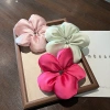 Dây buộc tóc hoa lớn NOVSET Scrunchies Bó tóc hình bông hoa size to - Giá chỉ 30.800đ 5
