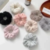 Dây buộc tóc Scrunchies Doudou vải bông mềm, phong cách Hàn Quốc - 10.900₫ 6