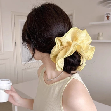 Dây buộc tóc siêu lớn phụ nữ - Đuôi ngựa lưới rộng, thời trang, giá chỉ 12.852₫ 7 Dây buộc tóc siêu lớn phụ nữ - Đuôi ngựa lưới rộng, thời trang, giá chỉ 12.852₫ 7