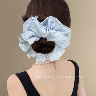 Dây buộc tóc siêu lớn phụ nữ - Đuôi ngựa lưới rộng, thời trang, giá chỉ 12.852₫ 9 Dây buộc tóc siêu lớn phụ nữ - Đuôi ngựa lưới rộng, thời trang, giá chỉ 12.852₫ 9
