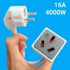Dây cắm chuyển đổi 3 chân dẹt chéo sang tròn 16A 250V Giá 129.000 VND, giảm 18% 9
