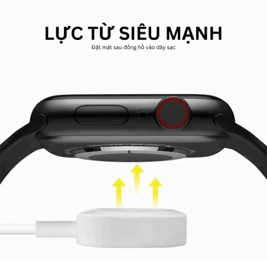 Dây Cáp Dù Sạc Nhanh Không Dây cho Apple Watch iWatch Series 9-1 - Tốc Độ Cao, Giá 349.000₫