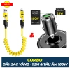 Dây Cáp Sạc Nhanh 4 In 1 65W cho ô tô - Mr Ô Tô, 1.5m co giãn, hỗ trợ Carplay & Carlife, giá chỉ 59.000₫ 7