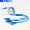 Dây Cáp Sạc Rút Tròn Đa Năng 3 Đầu 3 IN 1 - Sạc Nhanh, Siêu Bền, Cao Cấp, 28,050 VND 3