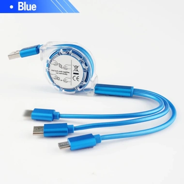 Dây Cáp Sạc Rút Tròn Đa Năng 3 Đầu 3 IN 1 - Sạc Nhanh, Siêu Bền, Cao Cấp, 28,050 VND 10 Dây Cáp Sạc Rút Tròn Đa Năng 3 Đầu 3 IN 1 - Sạc Nhanh, Siêu Bền, Cao Cấp, 28,050 VND 10