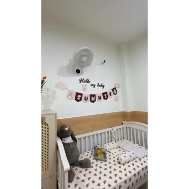 Dây chữ chào đón bé yêu Hello my baby - Trang trí đầy tháng sinh nhật, giá 8.500 VND 2