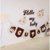 Dây chữ chào đón bé yêu Hello my baby - Trang trí đầy tháng sinh nhật, giá 8.500 VND 3