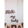 Dây chữ chào đón bé yêu Hello my baby - Trang trí đầy tháng sinh nhật, giá 8.500 VND 7