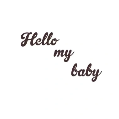 Dây chữ chào đón bé yêu Hello my baby - Trang trí đầy tháng sinh nhật, giá 8.500 VND 9