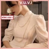 Dây Chuyền Ngọc Trai VUVI Hot Trend Dài Phù Hợp Áo Dài 2.026 - Vòng Cổ Nữ Giá 18.500đ 2