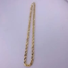 Dây chuyền xoắn hoa mai titan 6 li + vòng cổ ti tan 18k - Giá ưu đãi 130k 6