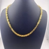Dây chuyền xoắn hoa mai titan 6 li + vòng cổ ti tan 18k - Giá ưu đãi 130k 7