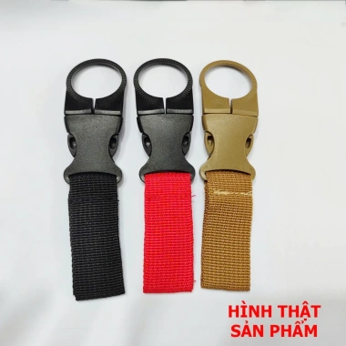 Dây đai móc balo & thắt lưng treo chai nước - Phụ kiện leo núi, cắm trại, đi bộ đường dài, siêu bền, tiện lợi, giá chỉ 12.000đ 3