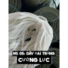 Dây đai trắng cường lực 1,2-1,6cm polyester không co giãn - Buộc bạt ô tô, đám cưới