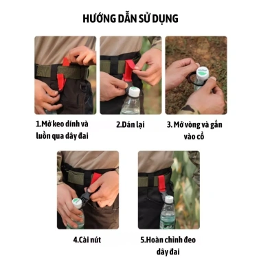 Dây Đai Treo Bình Nước Phượt Trekking – Đeo Thắt Lưng Gắn Ba Lô, Giá 25.000₫ 8 Dây Đai Treo Bình Nước Phượt Trekking – Đeo Thắt Lưng Gắn Ba Lô, Giá 25.000₫ 8
