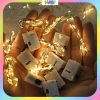 Dây Đèn LED Đom Đóm Sẵn Pin 1-3m Trang Trí Sinh Nhật, Mẹt Tết, Giáng Sinh, Bó Hoa 6