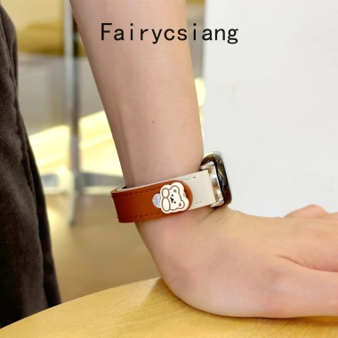 Dây đeo da cho Mi Band 10/9/8/7/6/5/4/3 - Vòng tay thời trang, giá ưu đãi 100.100đ