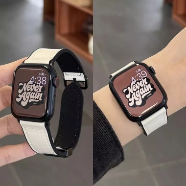 Dây đeo da từ tính Apple Watch - Tương thích Series 11-3, Ultra, 42-49mm, giá 71.148 VND 7
