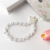 Dây đeo điện thoại chuỗi hạt trong suốt lấp lánh, chống rơi - Giá ưu đãi 19.500đ 4