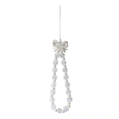 Dây đeo điện thoại chuỗi hạt trong suốt lấp lánh, chống rơi - Giá ưu đãi 19.500đ 5