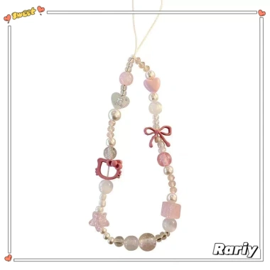 Dây đeo điện thoại Hello Kitty hồng - Chống mất CCD-RY, giá chỉ 8.300 VND