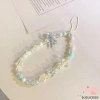 Dây đeo điện thoại hình nơ bướm, hạt pha lê, vòng trái tim, hoa nơ - Giá 5.000 VND 6