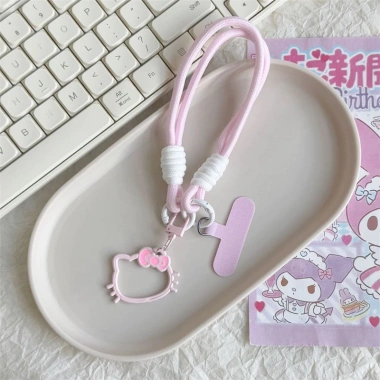 Dây đeo điện thoại mèo hoạt hình - Dây cổ tay chống rơi, dễ thương, giảm còn 24.900₫ 7