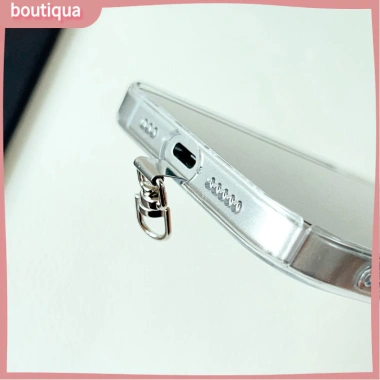 Dây đeo điện thoại thép không gỉ kẹp xoay 360 độ - Dây treo kim loại bền chỉ 10.600₫