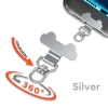 Dây đeo điện thoại thép không gỉ kẹp xoay 360 độ - Dây treo kim loại bền chỉ 10.600₫ 10