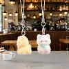 Dây đeo điện thoại Vignette hình mèo con 3D dễ thương - COD giá 13.400 VND giảm mạnh