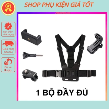 Dây Đeo Ngực Camera Hành Trình Cho Điện Thoại - Giá 14.000₫, Tương Thích Tất Cả Dòng