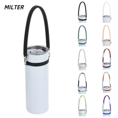 Dây đeo silicon cốc nước MILTER - Giá đỡ chai nước mềm, tay cầm bền, giảm giá 20% chỉ 50.820đ