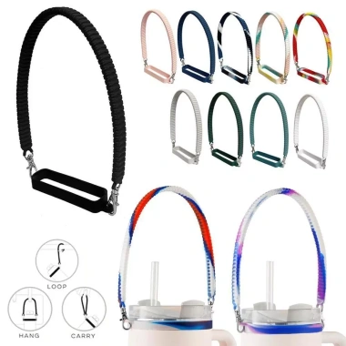 Dây đeo silicon cốc nước URKIBESOTA - Giá đỡ chai nước mềm, bền, giảm còn 72.050đ