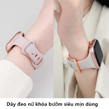 Dây Đeo Silicone Mềm 49mm-40mm Apple Watch S11 Ultra, Series 10-5 - Giảm Giá 20%