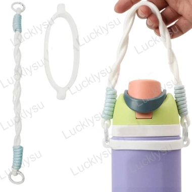 Dây đeo tay cầm Owala silicon 16-40oz, phụ kiện cầm chai cho xe đạp, chạy bộ
