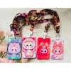 Dây đeo thẻ BABY THREE V3 CAPYBARA - Nhựa bền đẹp, thẻ tên đa năng, tag hành lý, giá 22.500đ 2